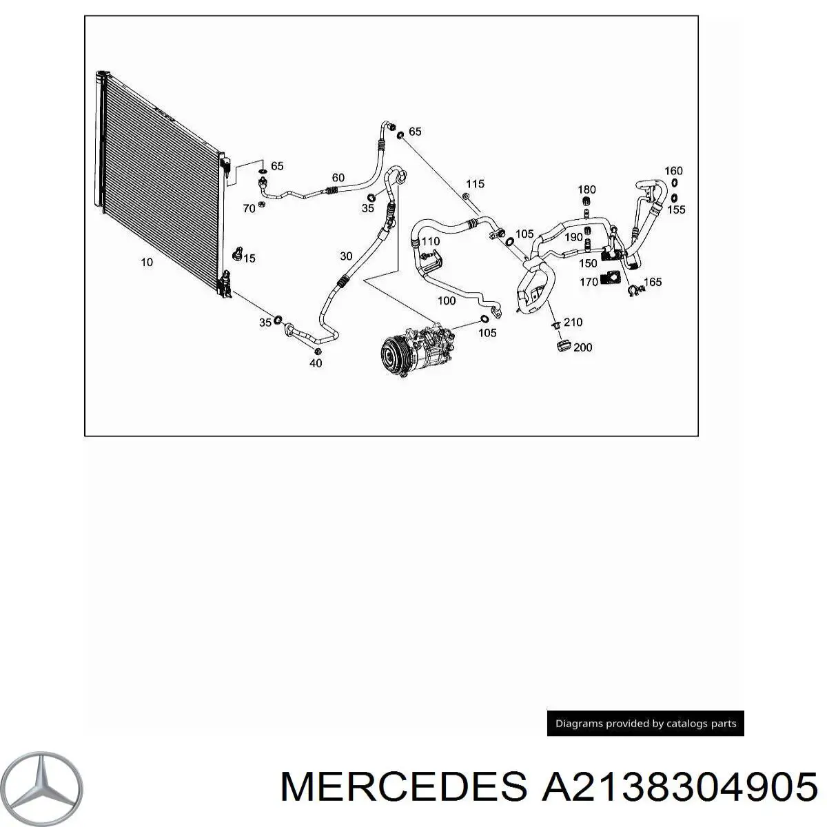 A2138304905 Mercedes