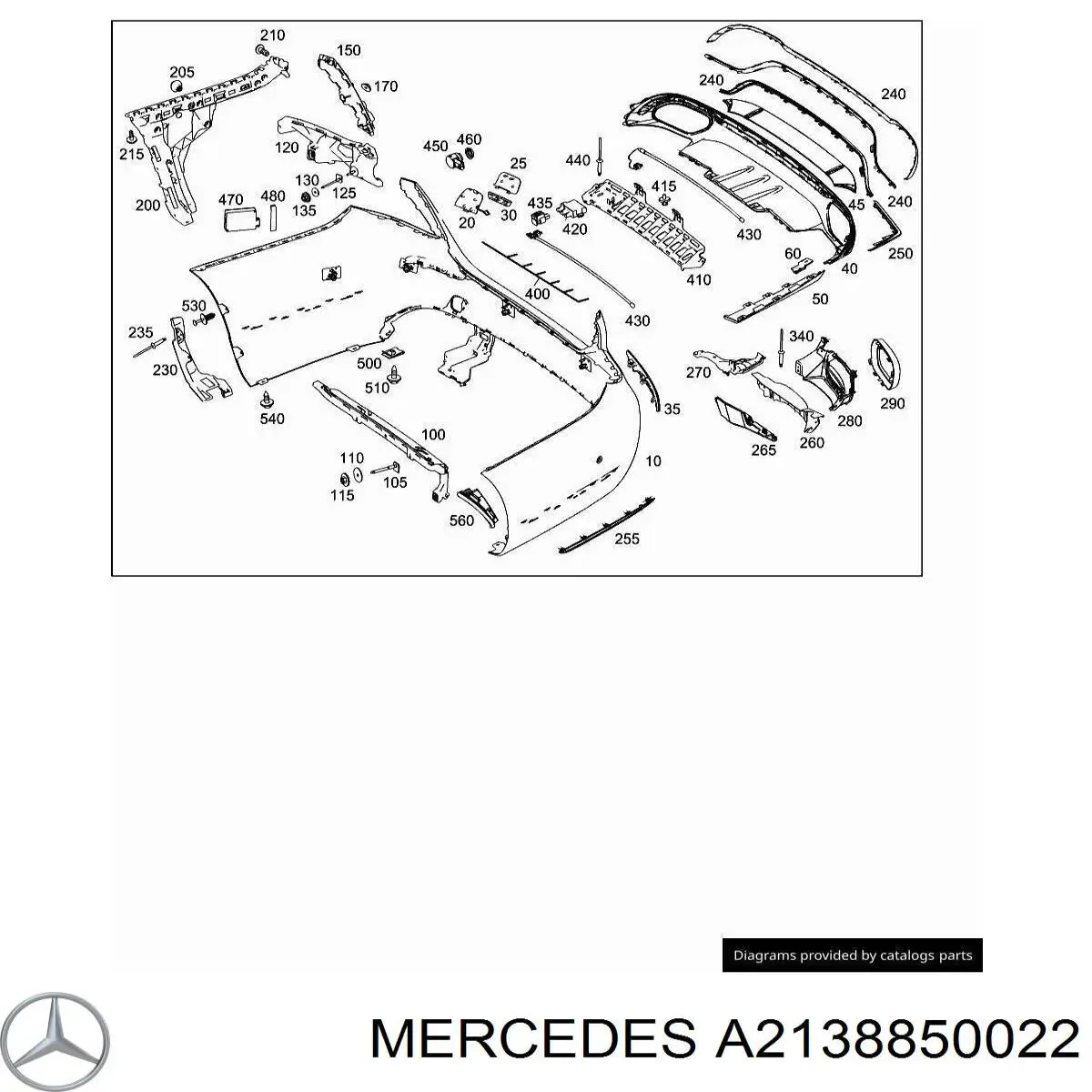 A2138850022 Mercedes