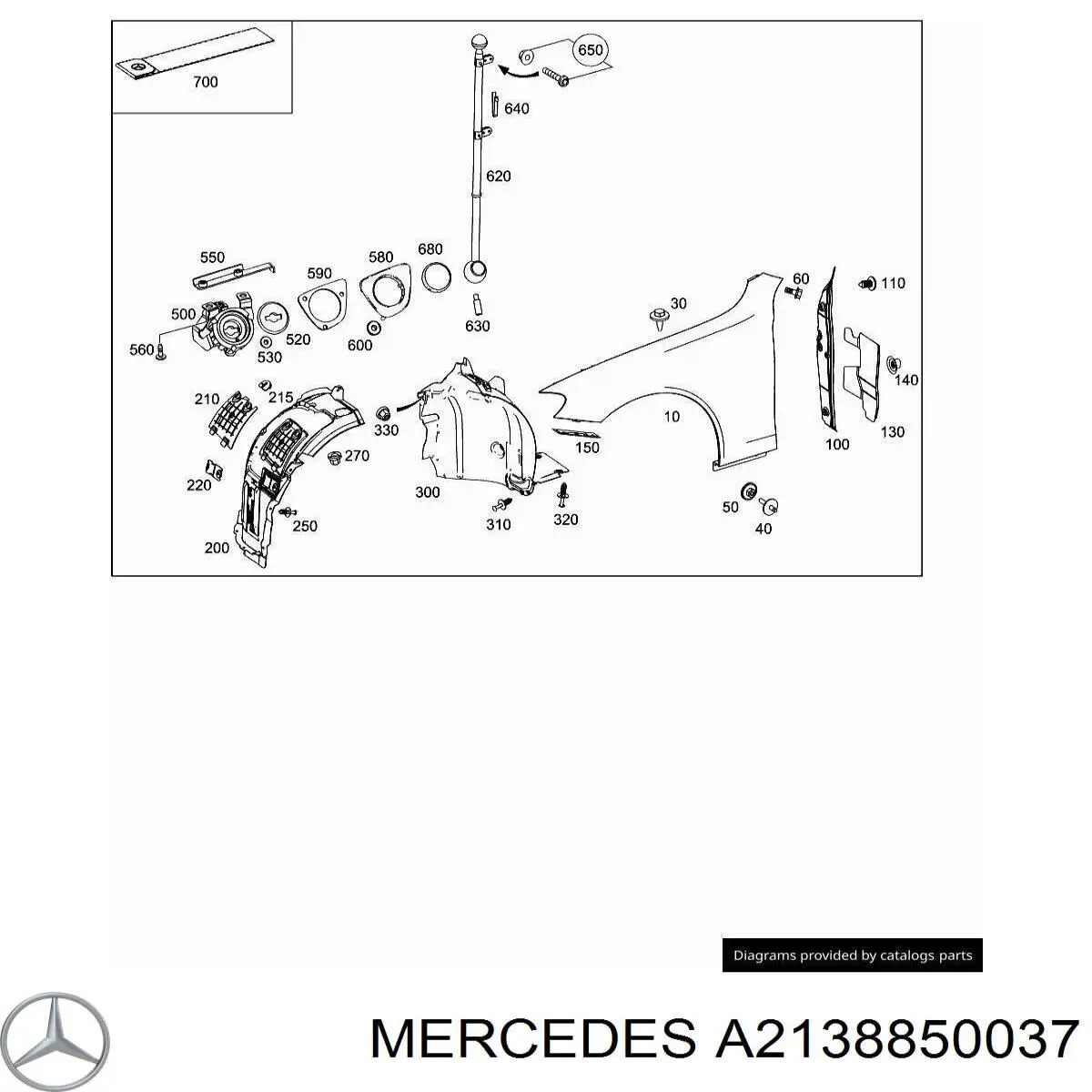  Mercedes A2138850037 precio, desde 30,19 EUR