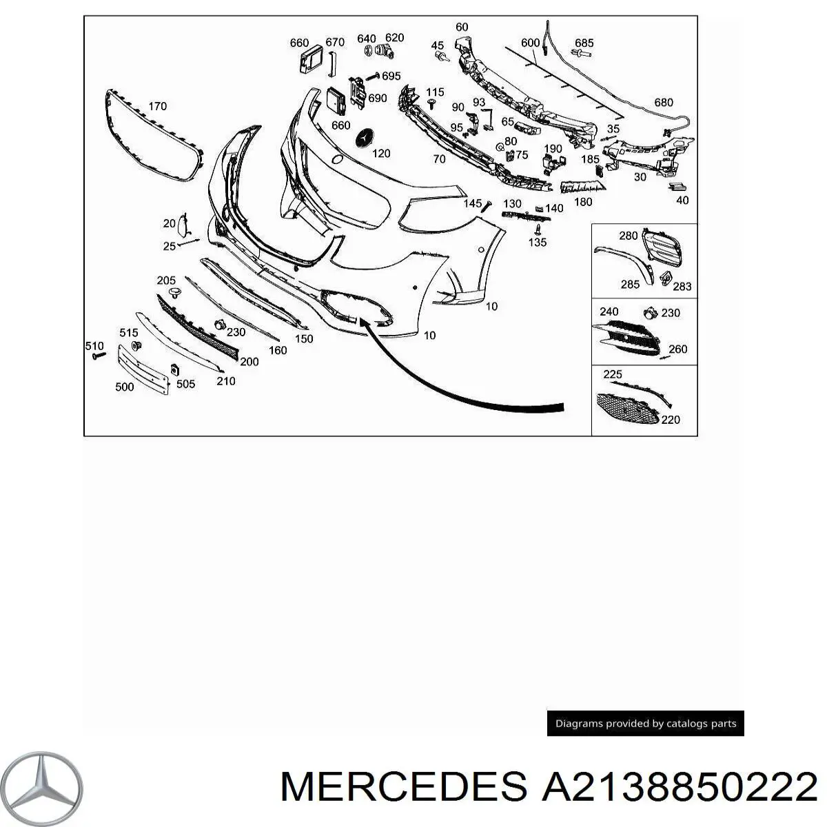 A2138850222 Mercedes