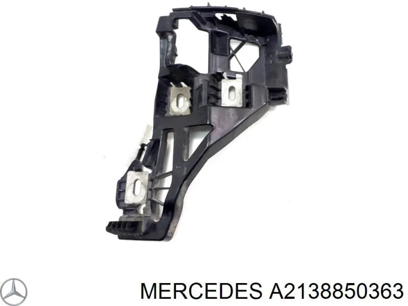 Guía izquierda del parachoques trasero A2138850363 Mercedes