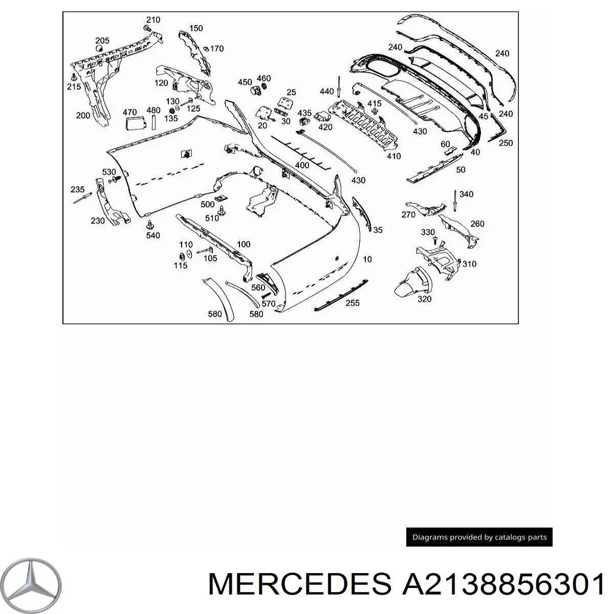  A2138856301 Mercedes