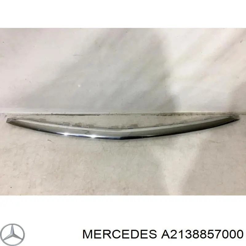 A2138857000 Mercedes Embellecedor central del parachoques delantero