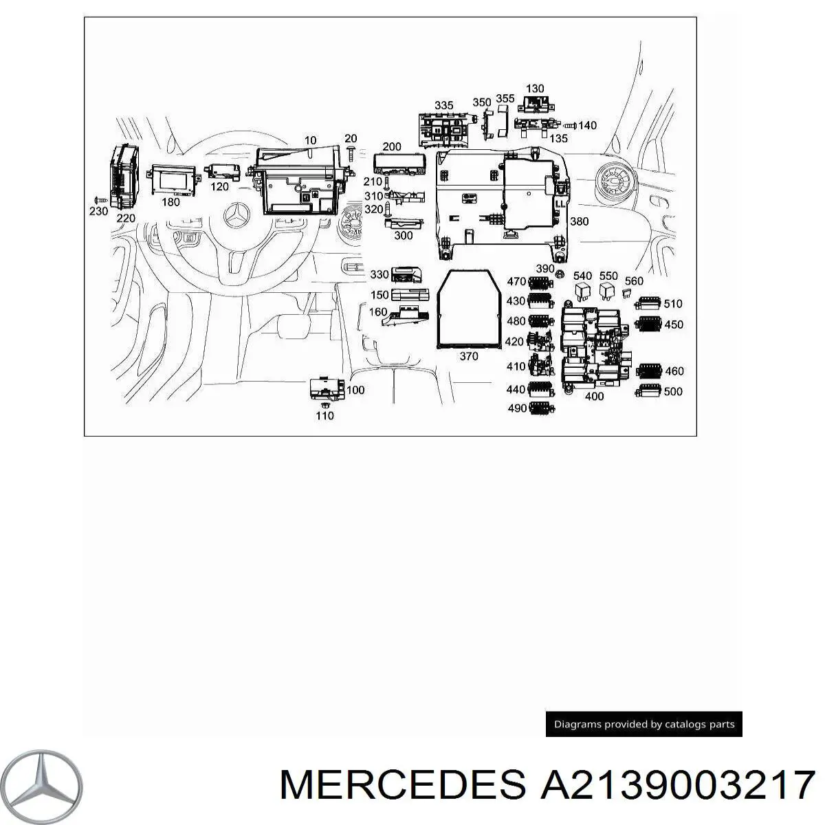 A2139003217 Mercedes 