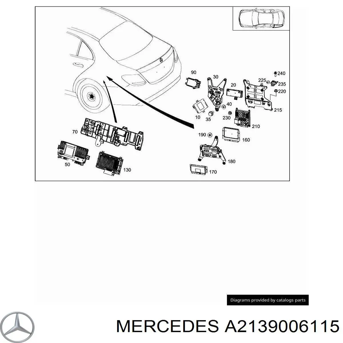 A2139006115 Mercedes