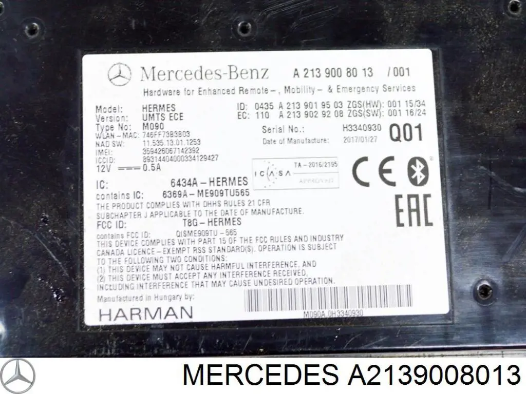  Mercedes A2139008013 precio, desde 40,66 EUR
