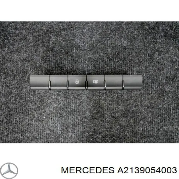 A2139054003 Mercedes Bloque de botones de la consola central