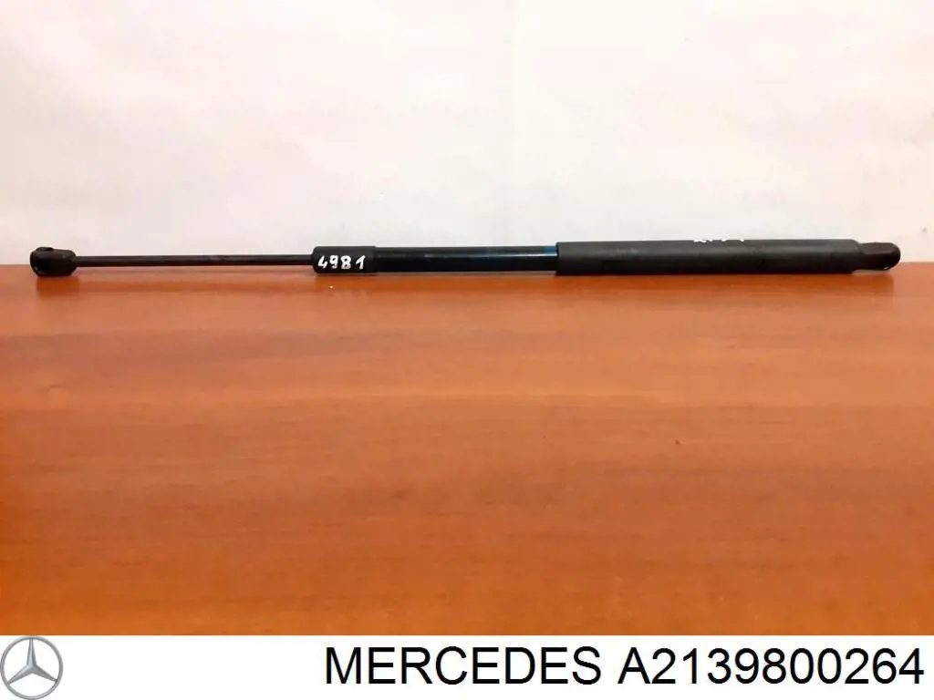 Amortiguador de capó derecho A2139800264 Mercedes