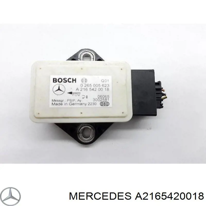 Sensor de Aceleracion lateral (esp) Mercedes A2165420018