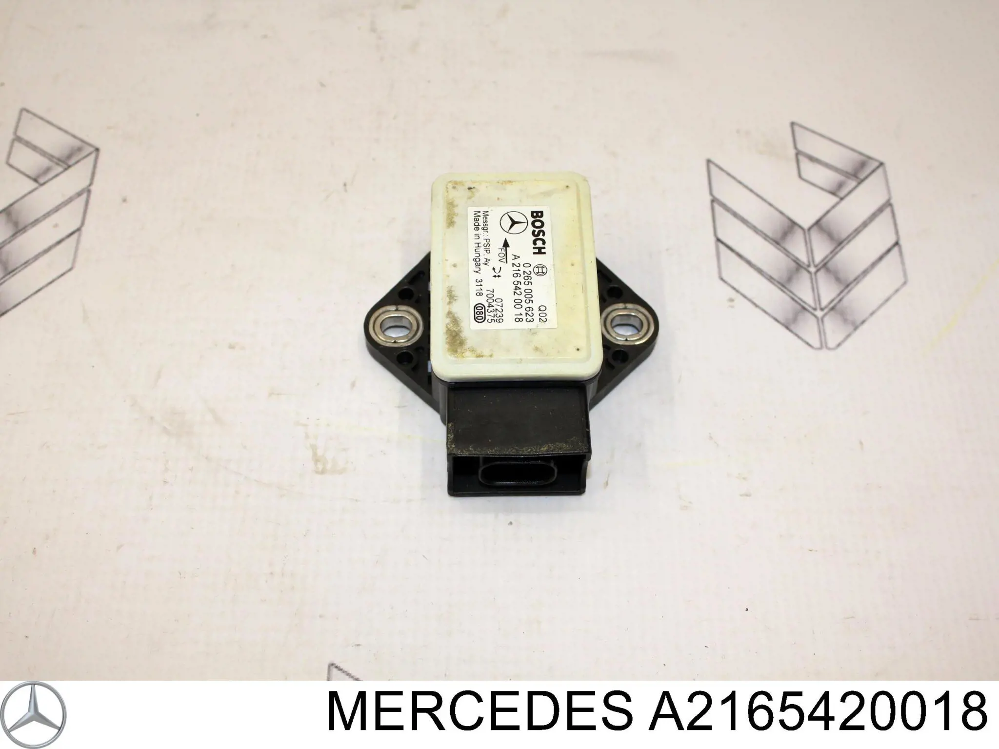 Sensor de aceleración lateral (ESP) Mercedes A2165420018 precio, desde 43,56 EUR
