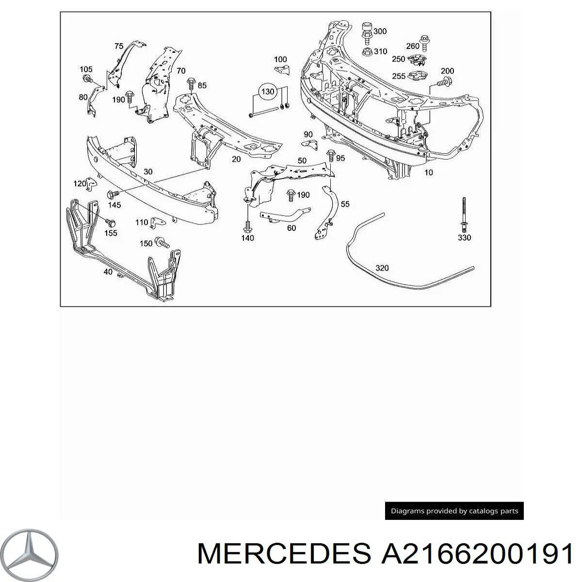  Mercedes A2166200091 precio, desde 95,95 EUR