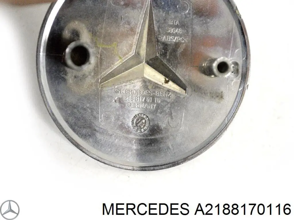 Emblema de capó Mercedes A2188170116 precio, desde 46,37 EUR