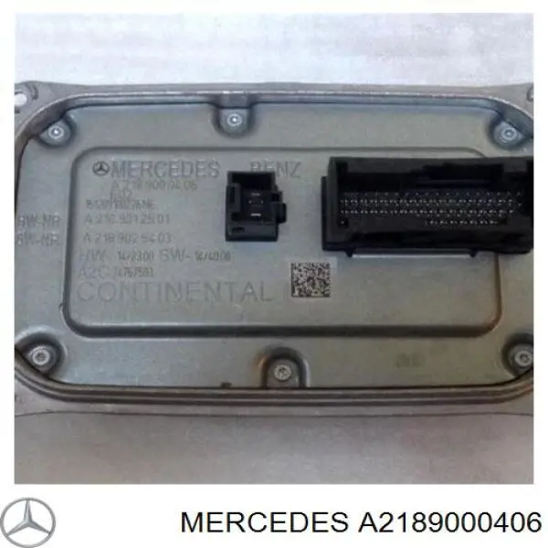 Comprar A2189000406 Mercedes Módulo de control de luces de faros (ECU)