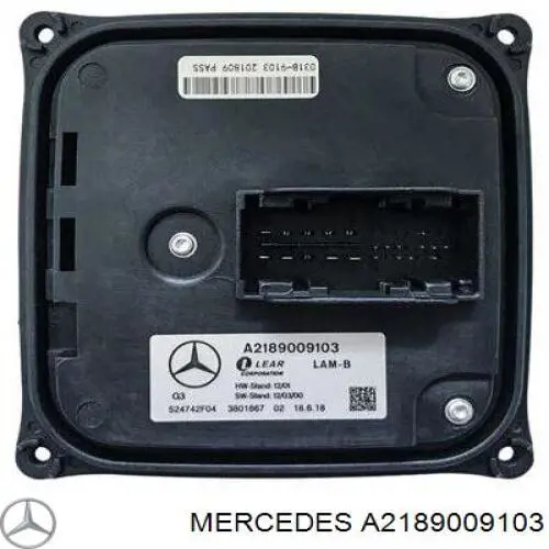 Unidad de control, iluminación para Mercedes C (W204)