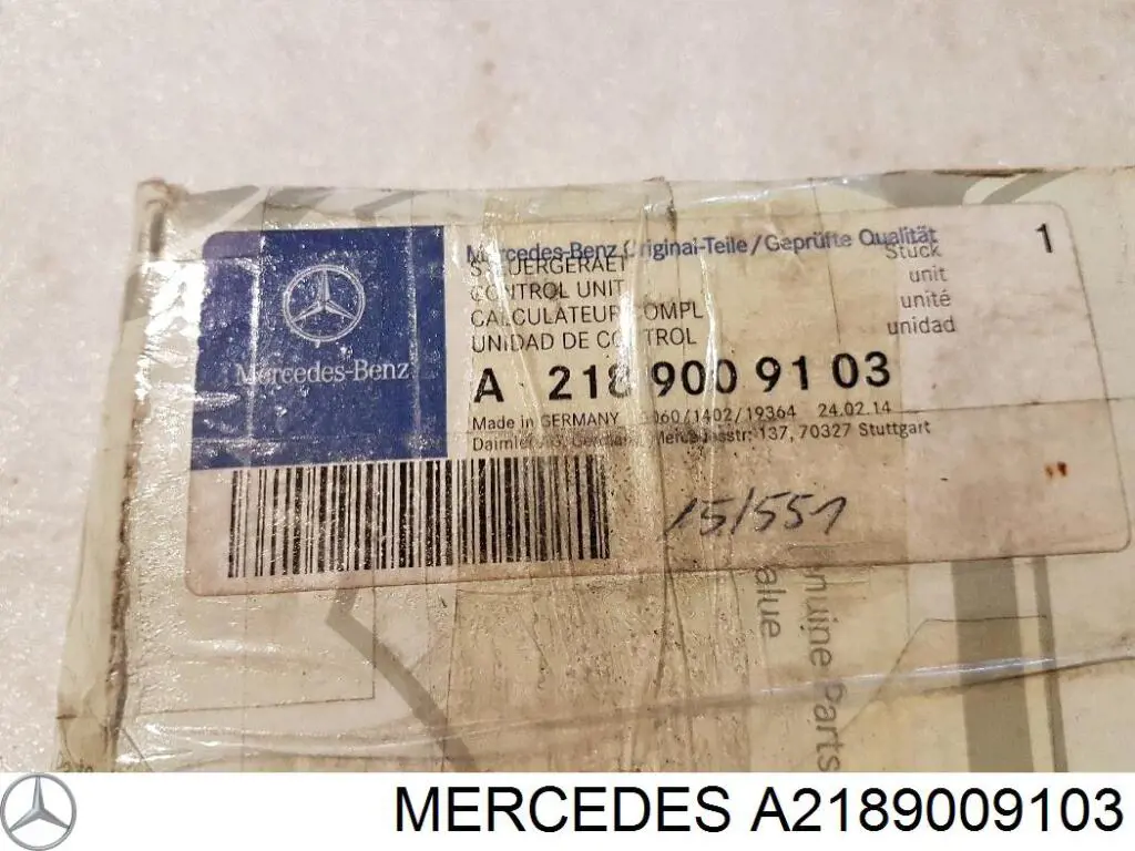 Comprar A2189009103 Mercedes Módulo de iluminación