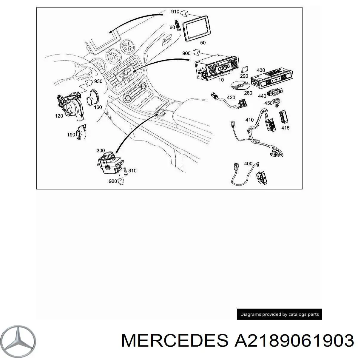  Mercedes A2189062903 precio, desde 682,35 EUR