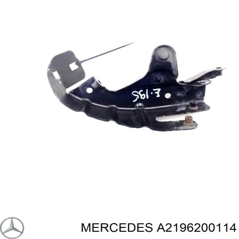 Soporte de fijación del faro delantero izquierdo Mercedes A2196200114 precio, desde 75,20 EUR