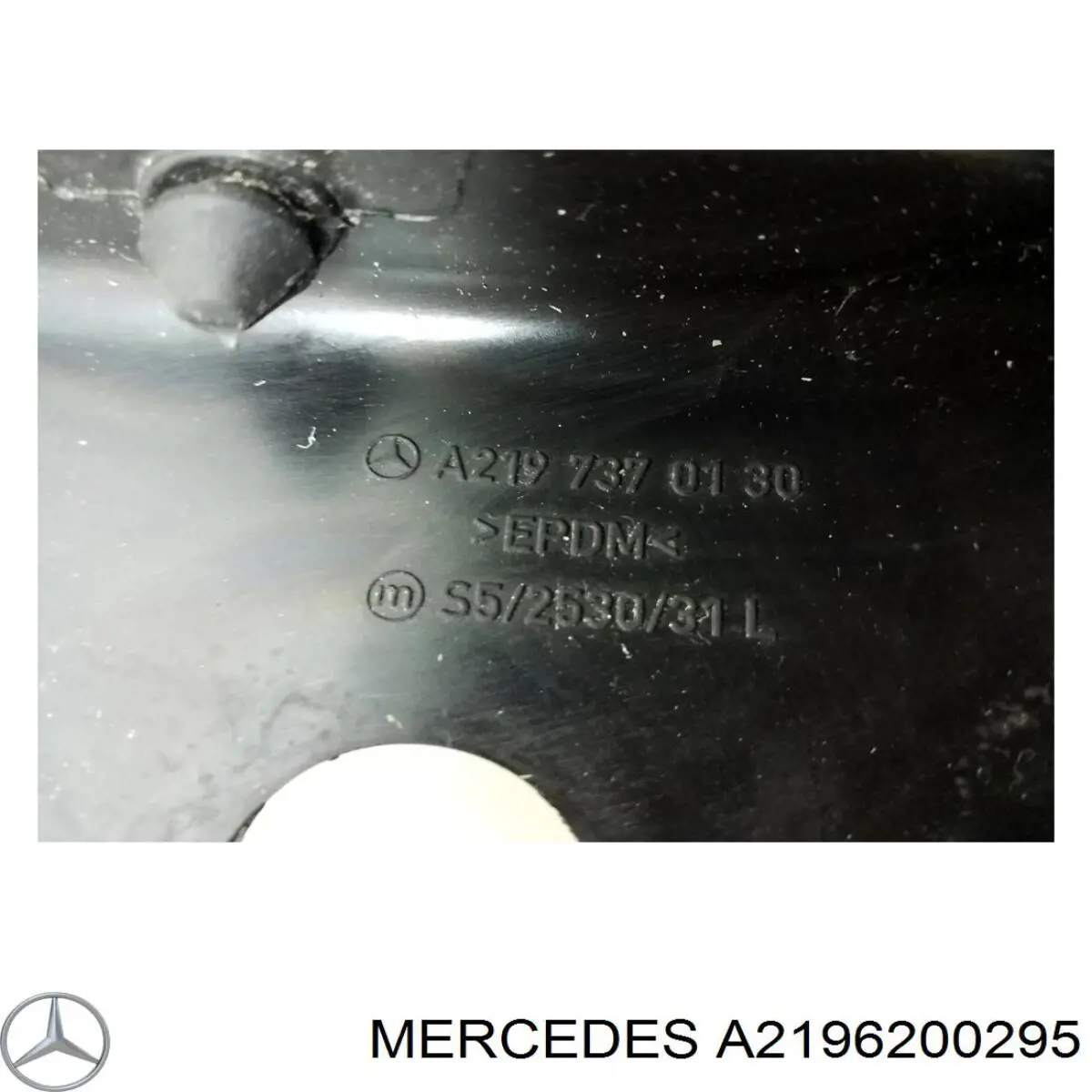 A2196200295 Mercedes Soporte del refuerzo del parachoques delantero