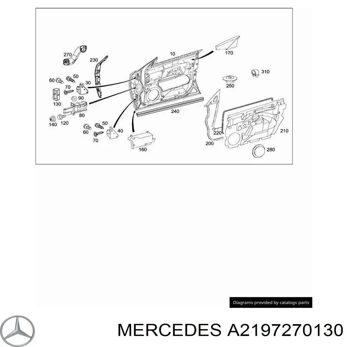  Mercedes A2197270130 precio, desde 111,34 EUR