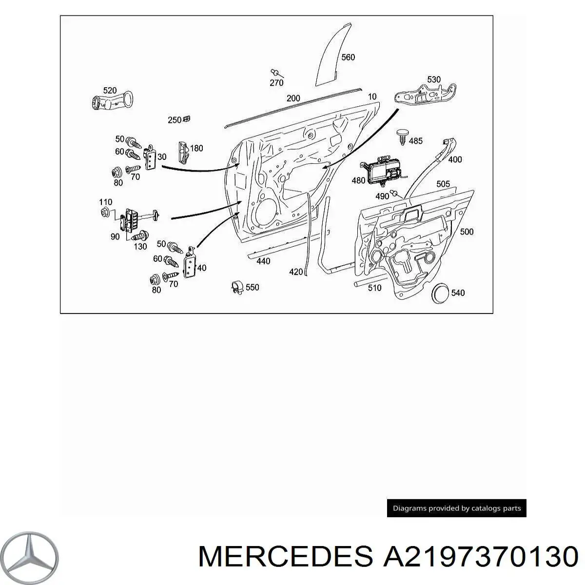 A2197370130 Mercedes