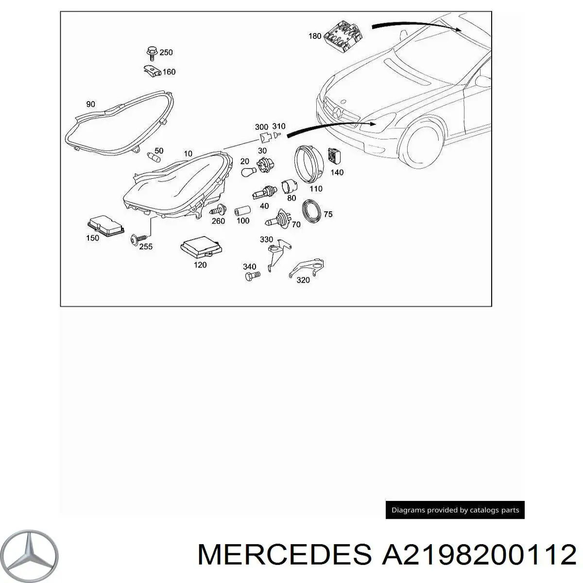  Mercedes A2198200112 precio, desde 35,51 EUR