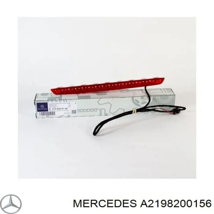 A2198200156 Mercedes Luz central de freno