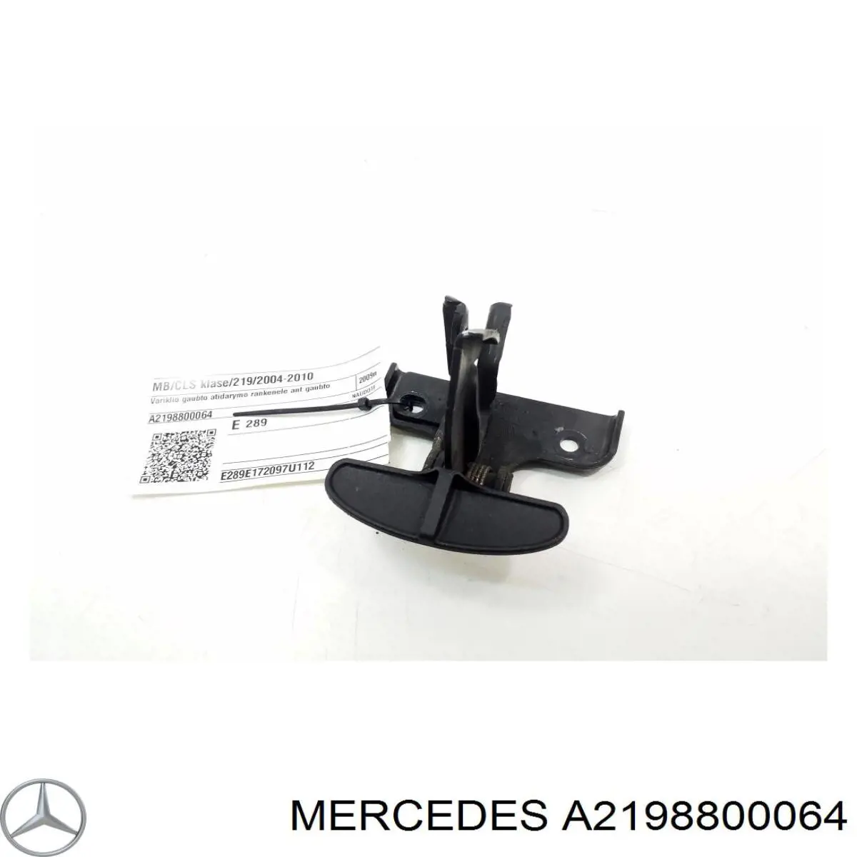 Cierre de capó para Mercedes ML/GLE (W164)
