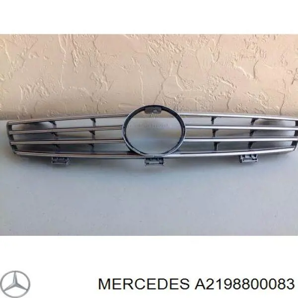 Rejilla delantera Mercedes A2198800083 precio, desde 1342,48 EUR