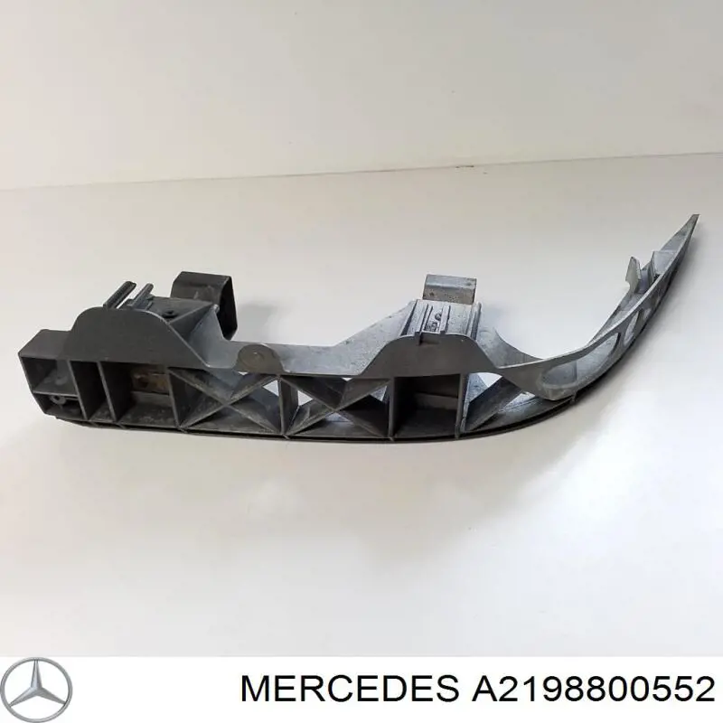 Soporte central del parachoques trasero A2198800552 Mercedes