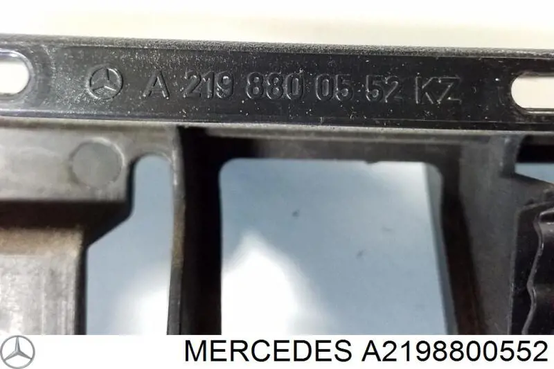 Comprar A2198800552 Mercedes Soporte central del parachoques trasero