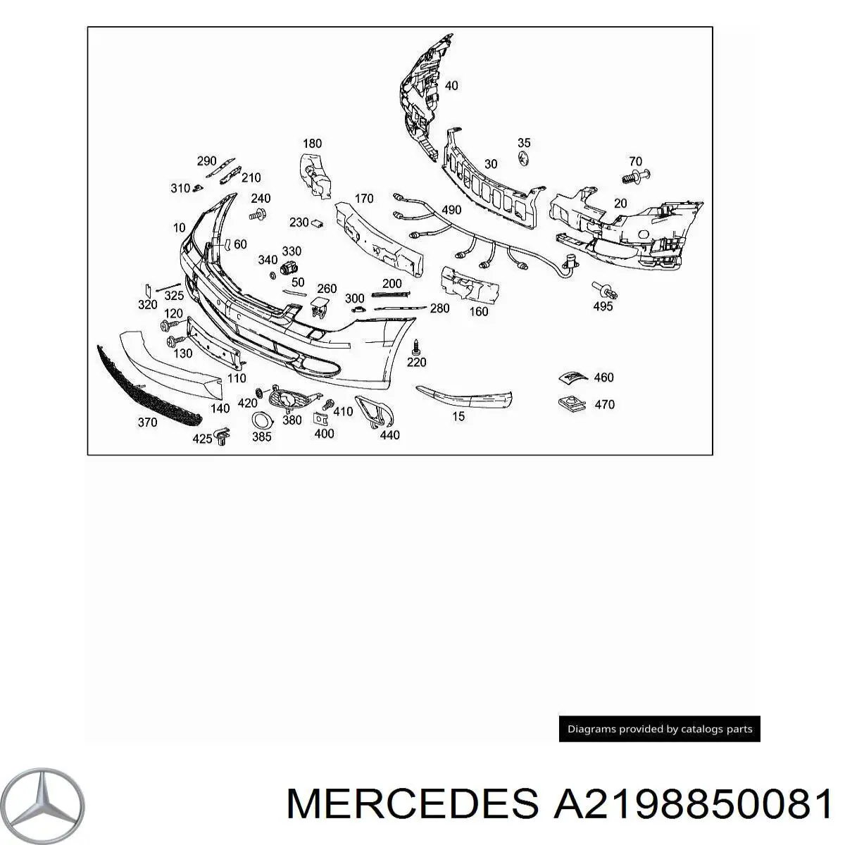 A2198850081 Mercedes