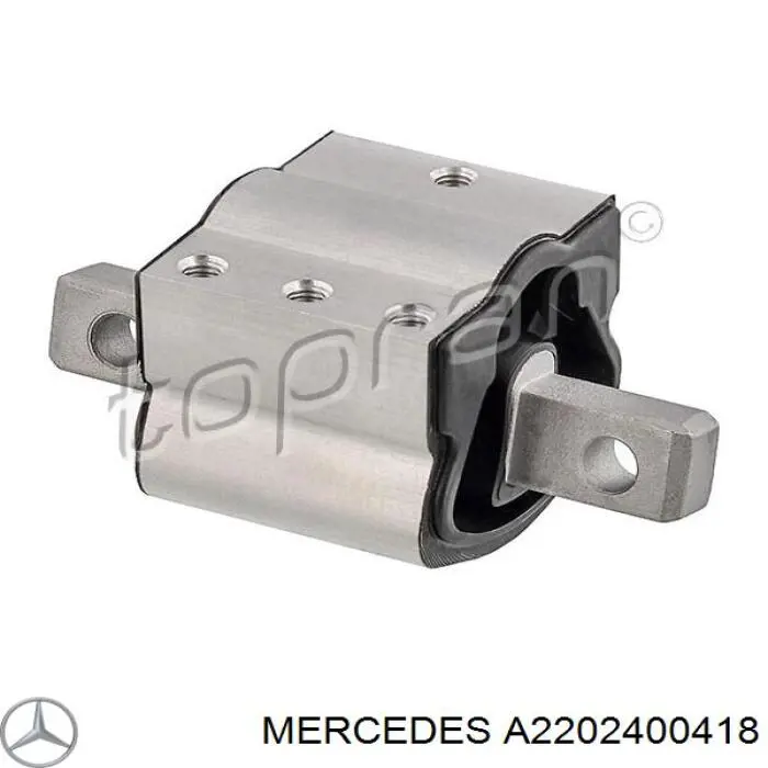 A2202400418 Mercedes montaje de transmision (montaje de caja de cambios)