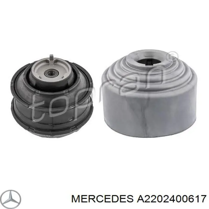 A2202400617 Mercedes Almohada del Motor Izquierda / Derecha