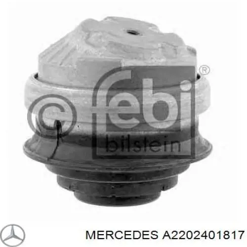 A2202401817 Mercedes soporte de motor derecho