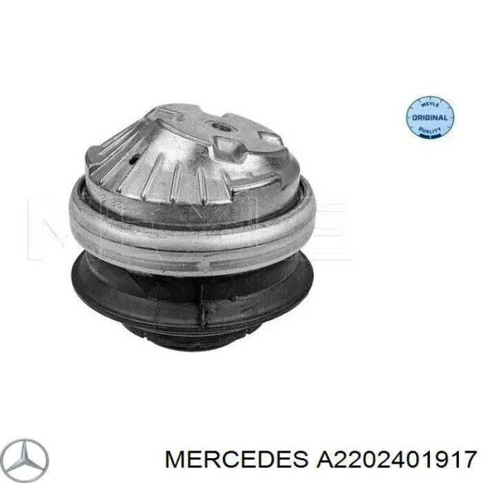 A2202401917 Mercedes soporte motor izquierdo