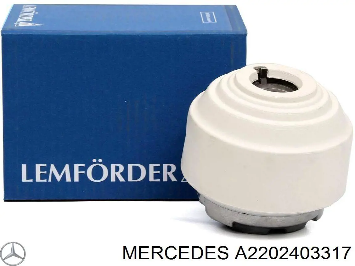 A2202403317 Mercedes soporte de motor, izquierda / derecha