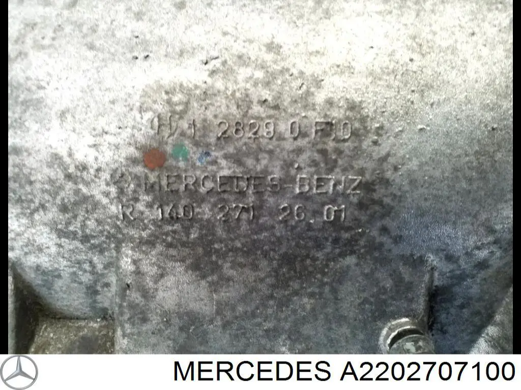 Transmisión automática completa Mercedes 2202707100 precio, desde 618,55 EUR
