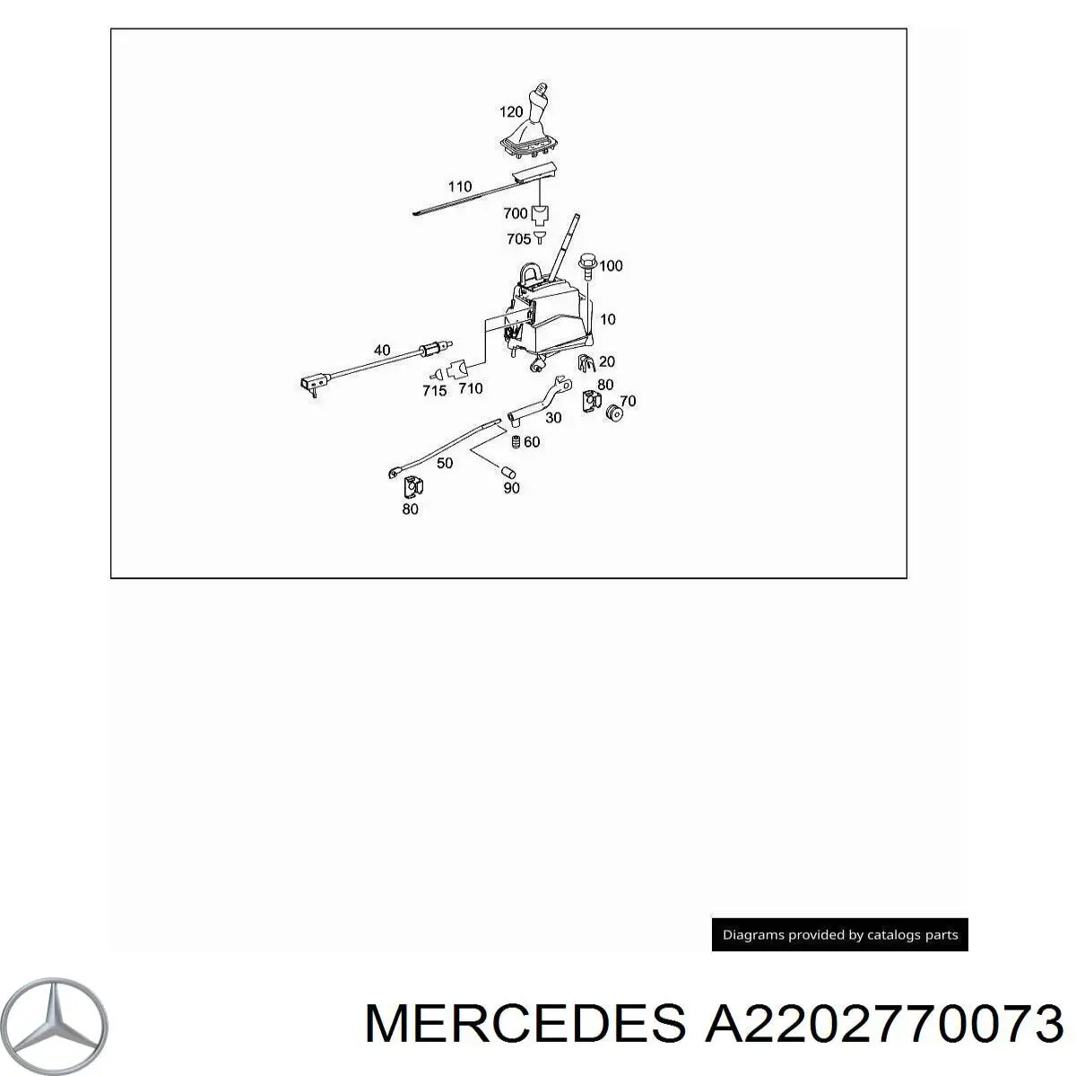  Mercedes A2202770073 precio, desde 9,47 EUR