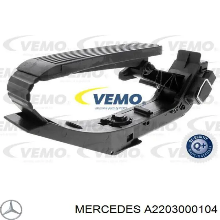 Pedal de acelerador para Mercedes S (W221)