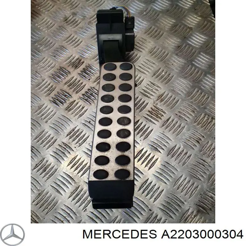 Pedal del acelerador A2203000304 Mercedes