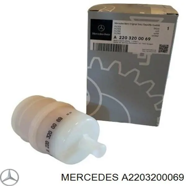 A2203200069 Mercedes compresor de cambio filtro de aire (amortiguadores)