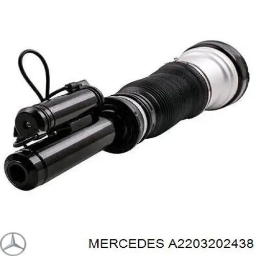 A2203202438 Mercedes amortiguador delantero