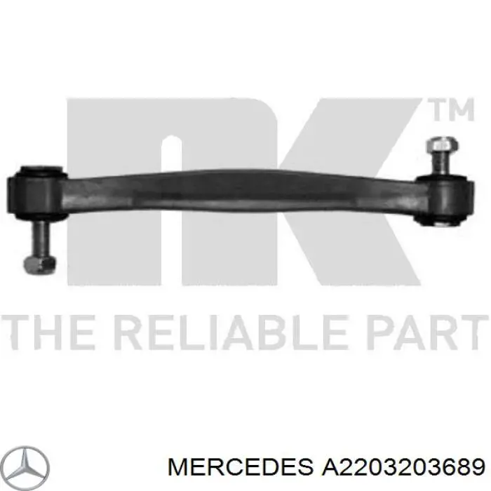 Soporte estabilizador Mercedes A2203203689 precio, desde 12,88 EUR