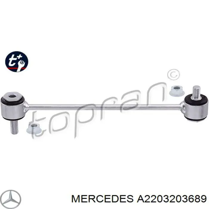 A2203203689 Mercedes Silentblock de la barra estabilizadora