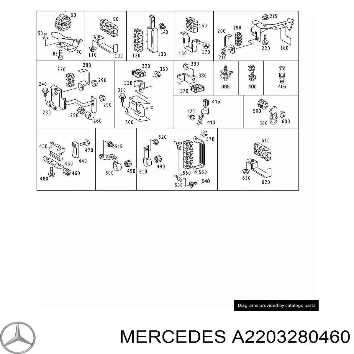 A2203280460 Mercedes