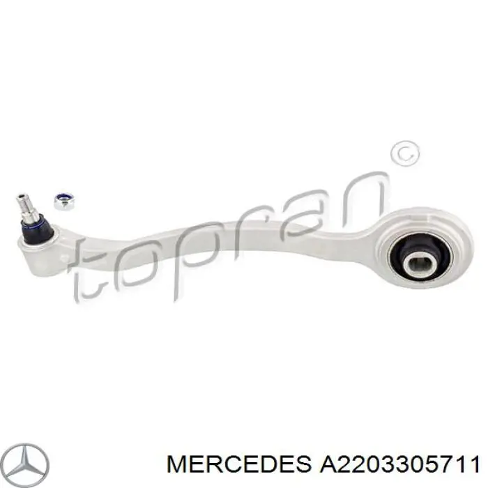 Comprar A2203305711 Mercedes Brazo inferior izquierdo de la suspensión delantera