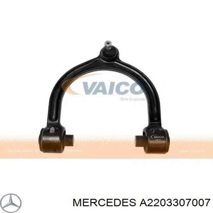 A2203307007 Mercedes barra oscilante, suspensión de ruedas delantera, superior derecha