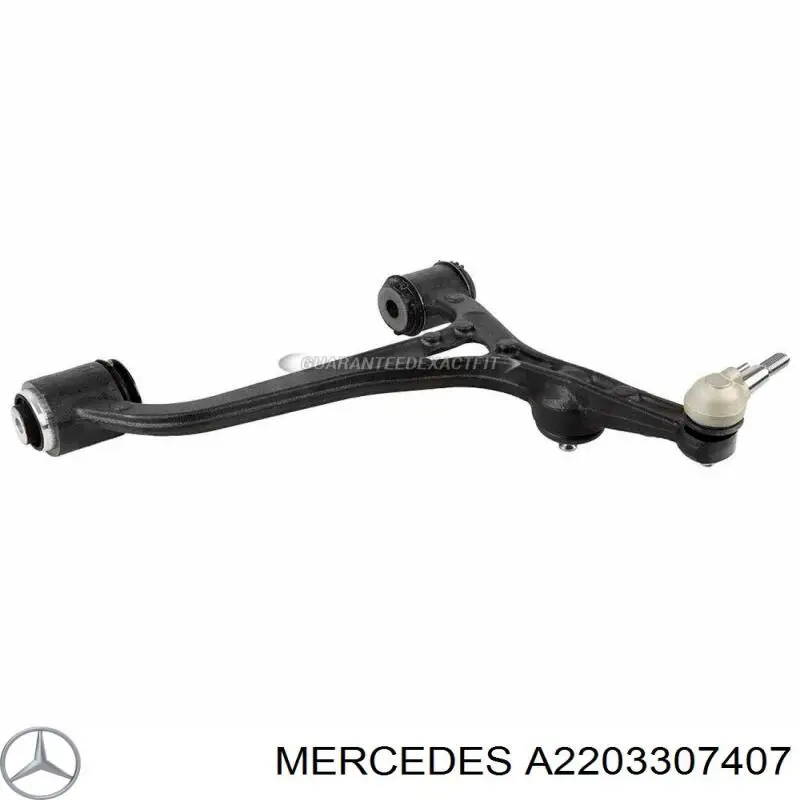 A2203307407 Mercedes barra oscilante, suspensión de ruedas delantera, inferior derecha