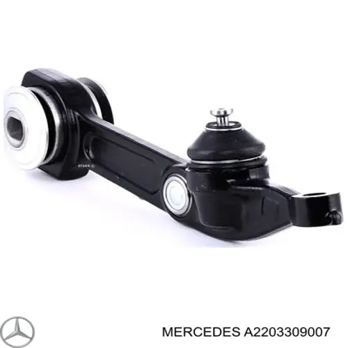 A2203309007 Mercedes barra oscilante, suspensión de ruedas delantera, inferior derecha