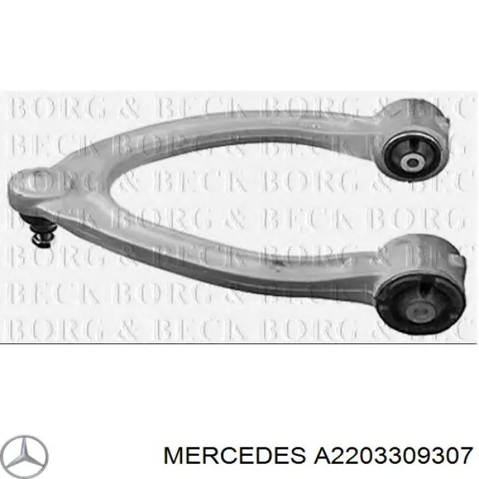 A2203309307 Mercedes barra oscilante, suspensión de ruedas delantera, superior izquierda